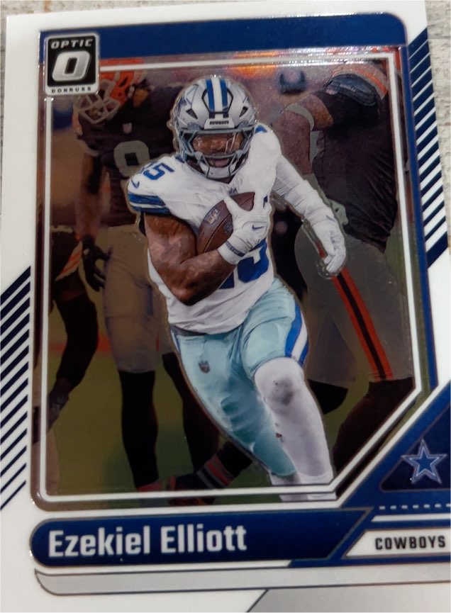 2024 Donruss Optic #51 Ezekiel Elliott — front