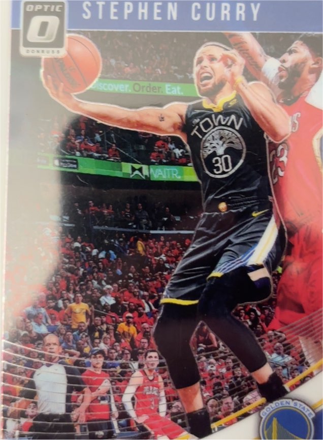 2018-19 Donruss Optic #30 Stephen Curry — front