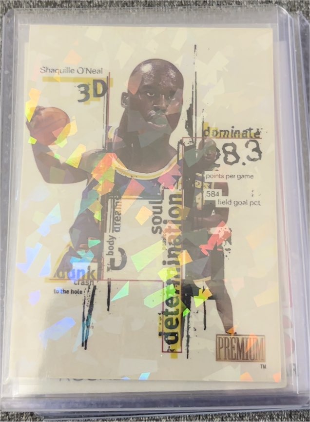 1995 Premium Shaquille O'Neal 3D — front