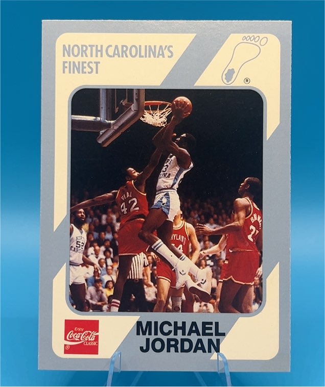 1989 Collegiate Collection North Carolina's Finest #13 Michael Jordan — front
