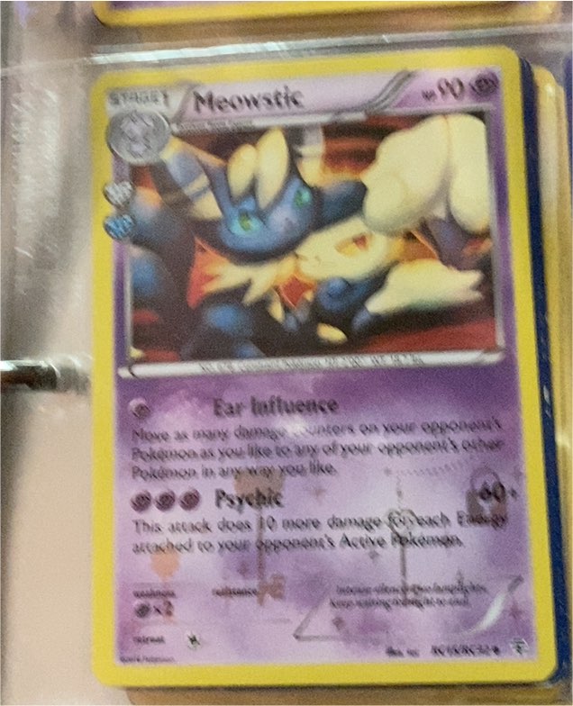 2014 Pokémon XY Generations #RC25 Meowstic — front