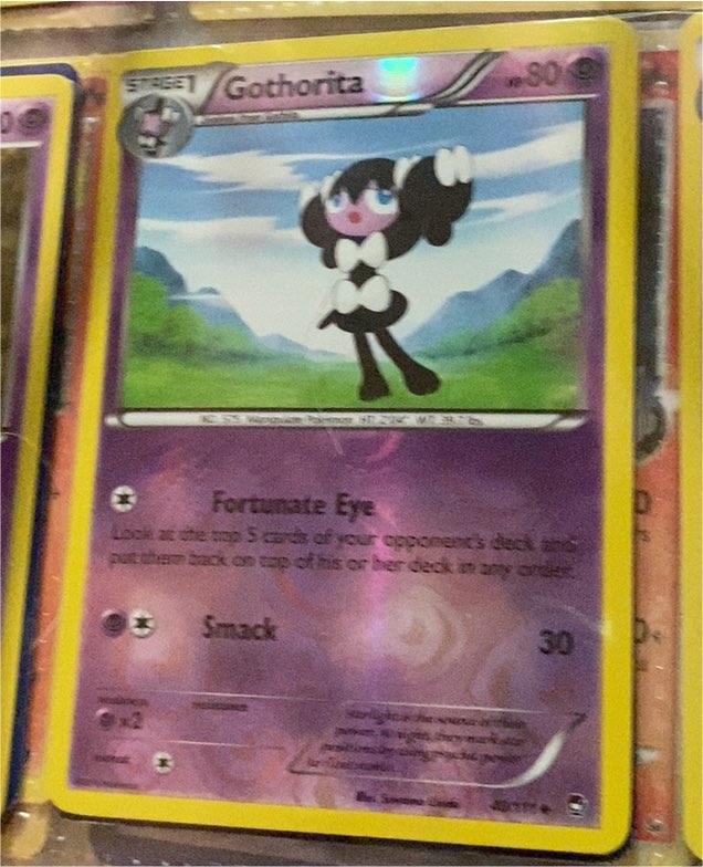 2014 Pokémon Furious Fists #40 Gothorita — front