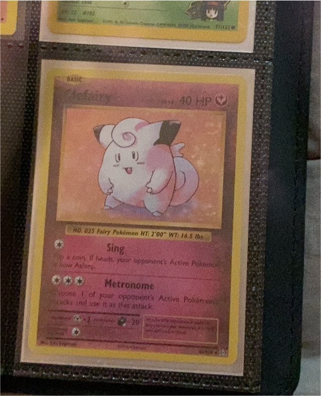 2016 Pokémon XY Evolutions #63 Clefairy — front