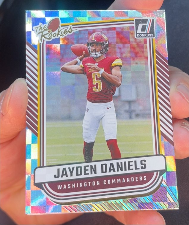 2024 Panini Donruss The Rookies #TR-37 Jayden Daniels — front