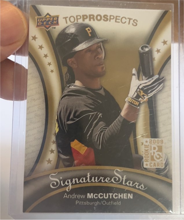 2009 Upper Deck Signature Stars #110 Andrew McCutchen — front