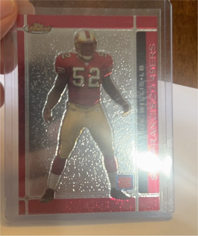 2007 Topps Finest #52 Patrick Willis — front