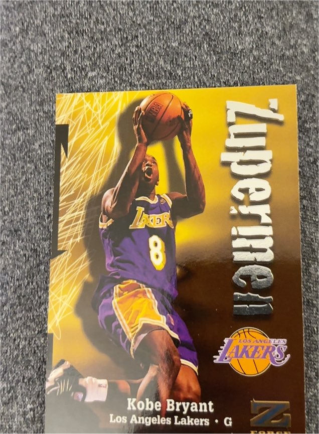 1997-98 Skybox Z-Force #195 Kobe Bryant — front