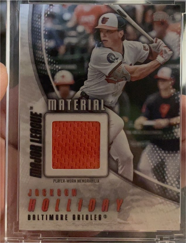 2025 Topps Series 1 #MLM-JH Jackson Holliday — front