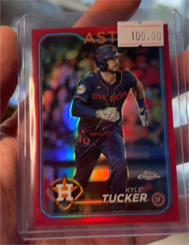 2024 Topps Chrome #112 Kyle Tucker — front