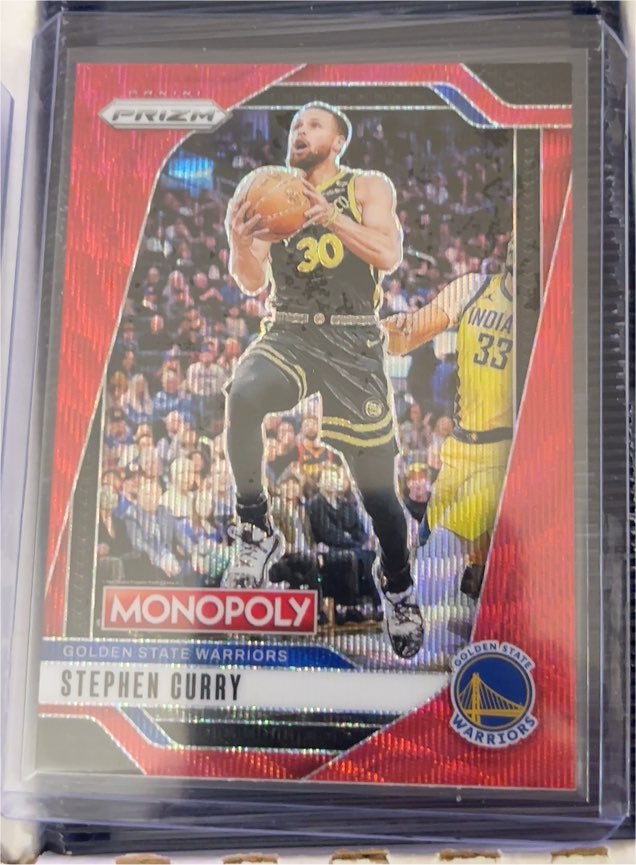 2024-25 Panini Prizm Monopoly #83 Stephen Curry — front