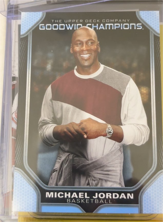 2024 Upper Deck Goodwin Champions #1 Michael Jordan — front