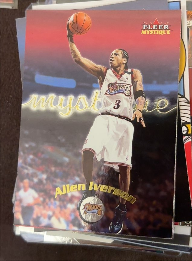 2000-01 Fleer Mystique #39 Allen Iverson — front