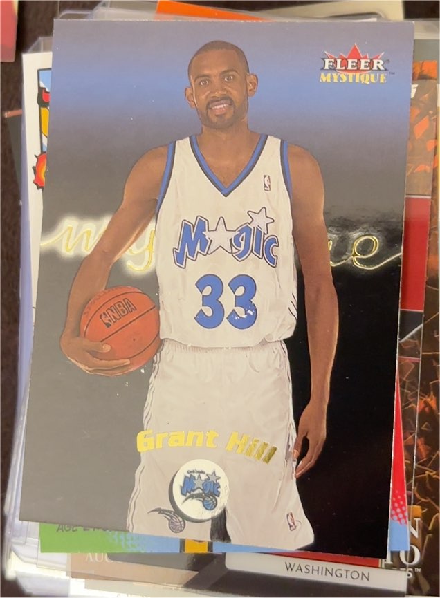 2000-01 Fleer Mystique #97 Grant Hill — front