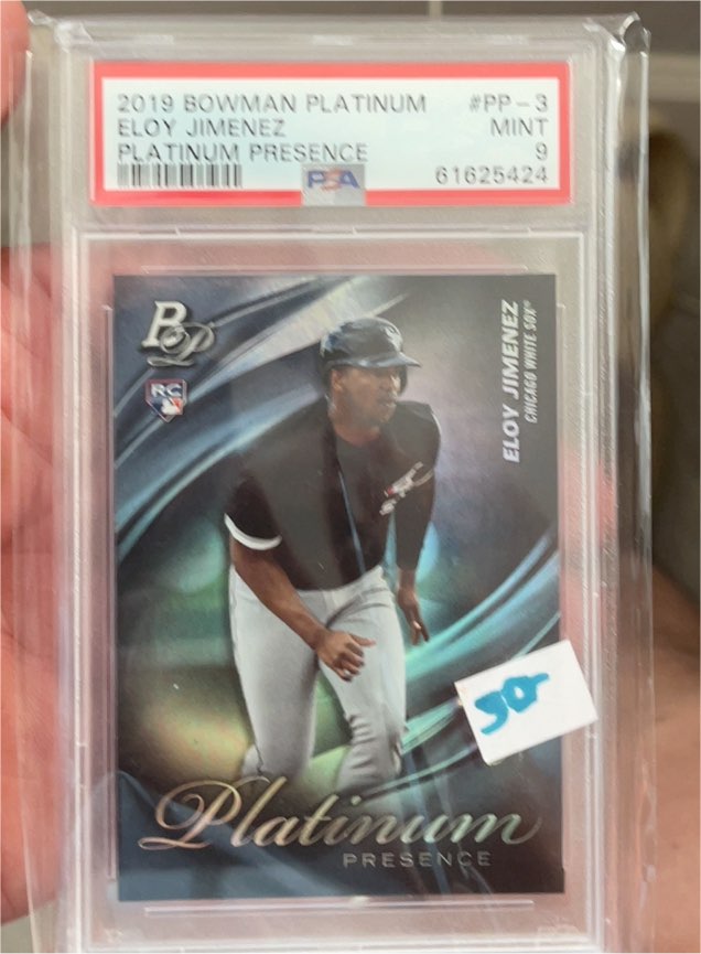 2019 Bowman Platinum #PP-3 Eloy Jimenez — front