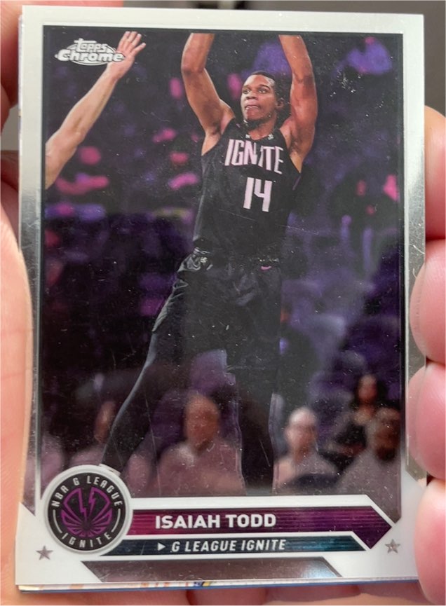 2023-24 Topps Chrome G League #26 Isaiah Todd — front