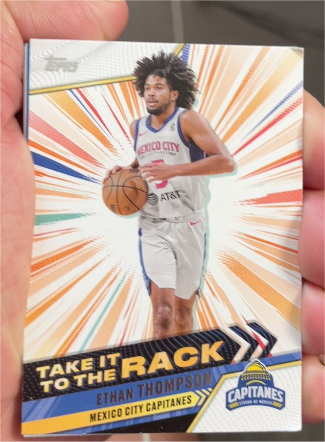 2023-24 Topps G-League Take It to the Rack #TTR-5 Ethan Thompson — front