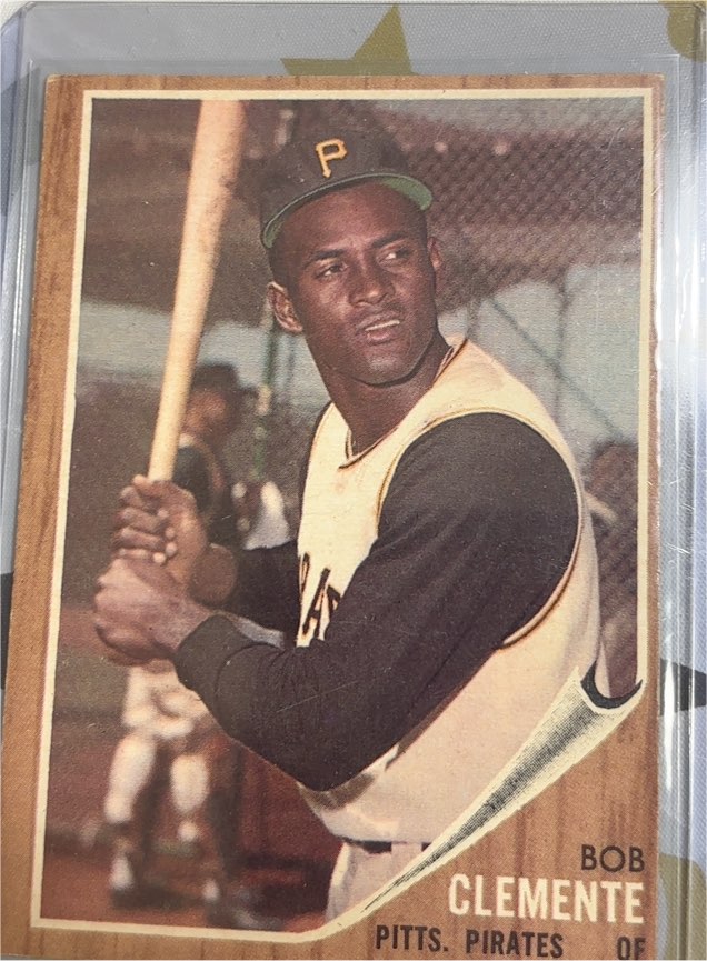 1962 Topps #10 Bob Clemente — front