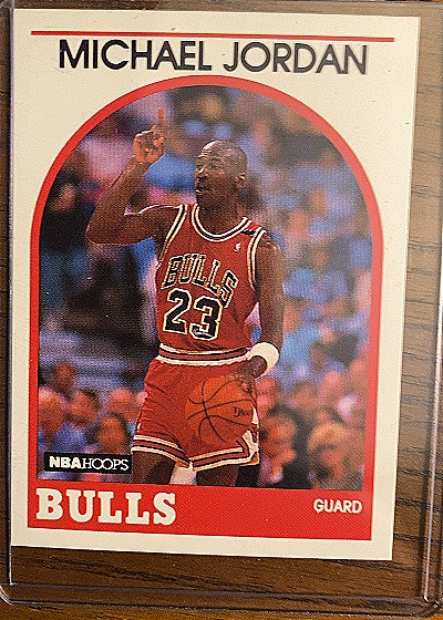 1989-90 Hoops #200 Michael Jordan — front
