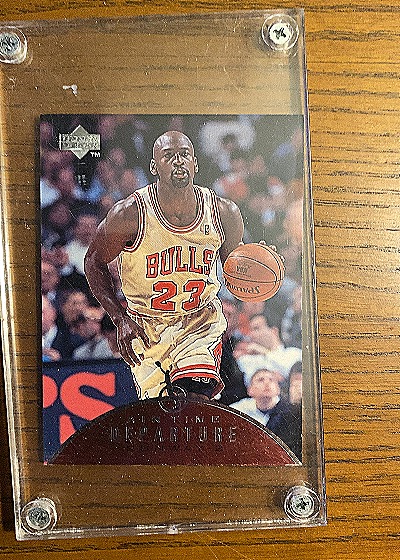 1997-98 Upper Deck Air Time #AT8 Michael Jordan — front