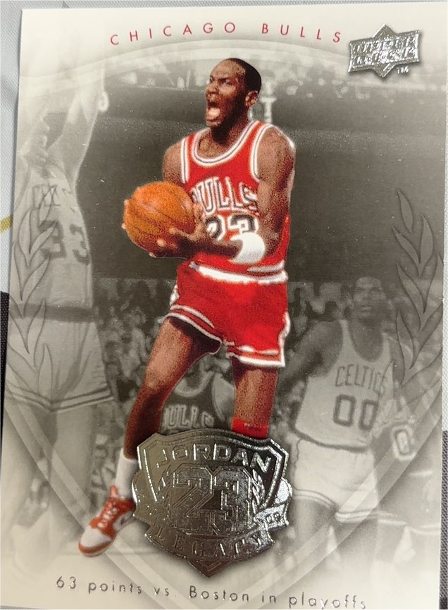 2009-10 Upper Deck Legacy #5 Michael Jordan — front