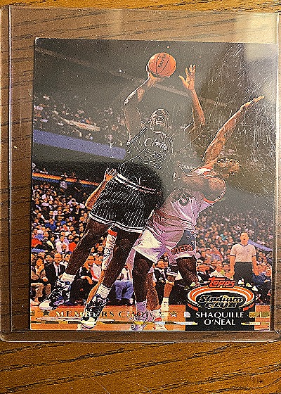 1992-93 Topps Stadium Club #201 Shaquille O'Neal — front