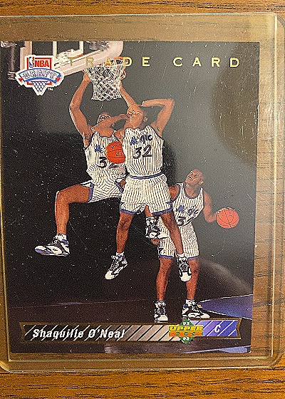 1992-93 Upper Deck #1B Shaquille O'Neal — front