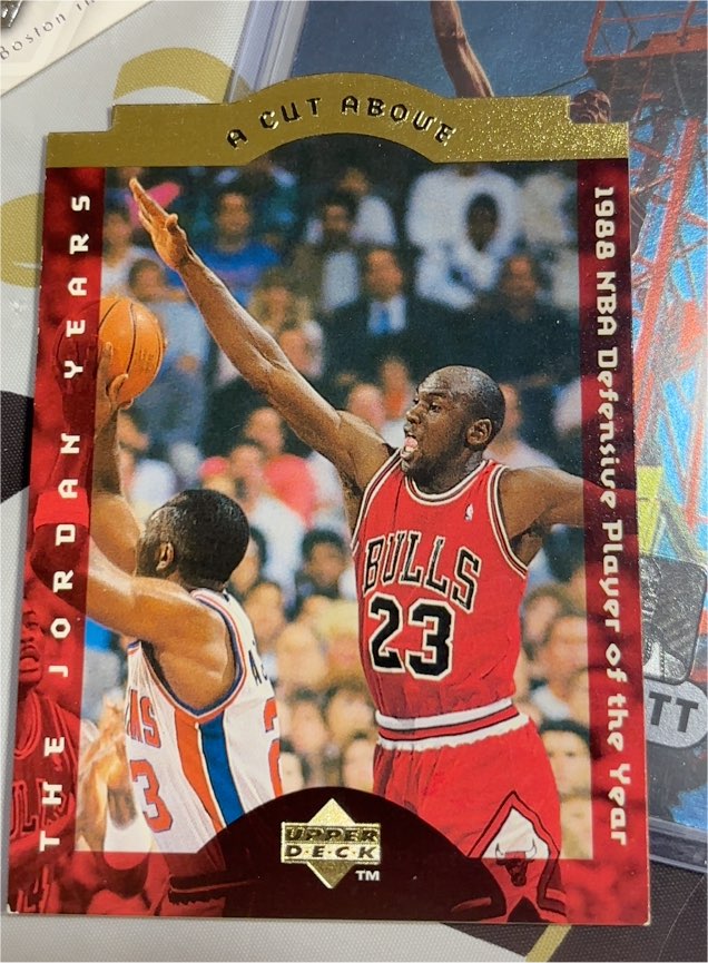 1996 Upper Deck A Cut Above #CA4 Michael Jordan — front