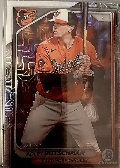 2024 Bowman Chrome #77 Adley Rutschman — front