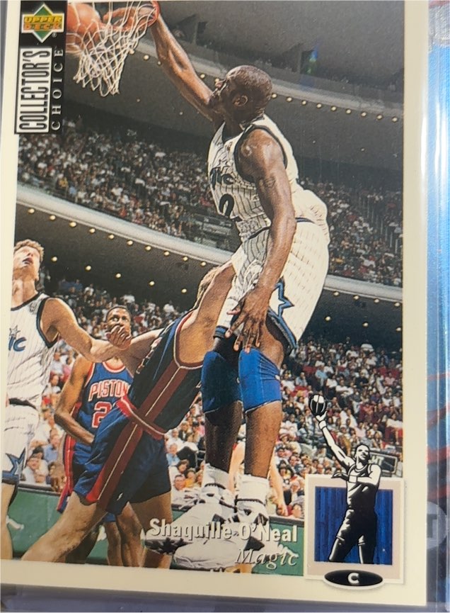 1994-95 Upper Deck Collector's Choice #232 Shaquille O'Neal — front