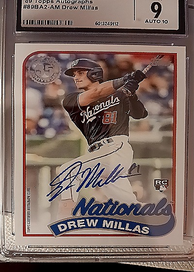 2024 Topps Update #89BA2-AM Drew Millas — front