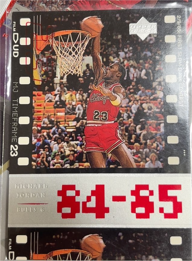 1998 Upper Deck MJ Timeframe #3 Michael Jordan — front