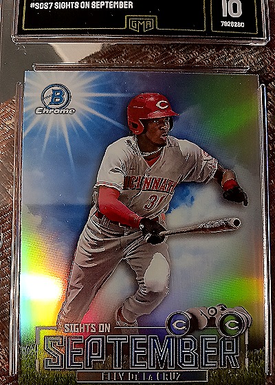 2023 Bowman Chrome #SOS-7 Elly De La Cruz — front
