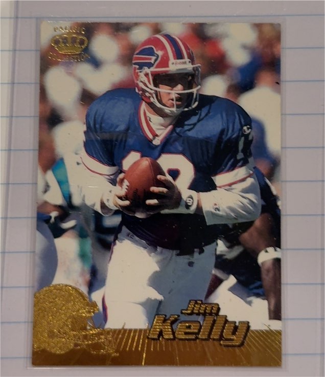 1996 Pacific Crown Collection #54 Jim Kelly — front
