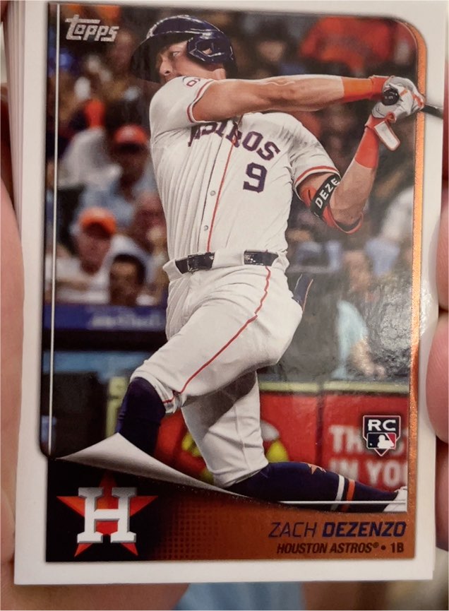 2024 Topps #9 Zach Dezenzo — front