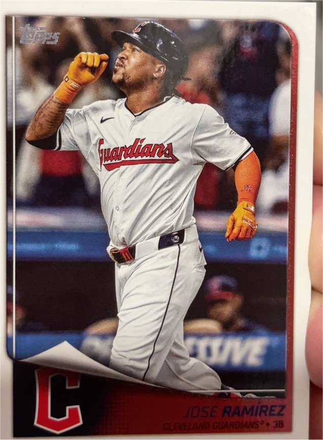 2025 Topps Flagship Collection #9 Jose Ramirez — front