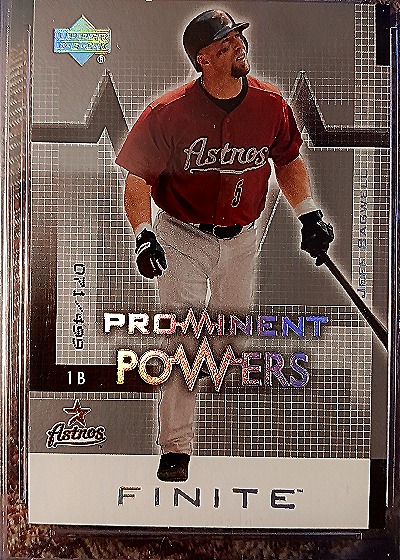 2003 Upper Deck Finite #166 Jeff Bagwell — front