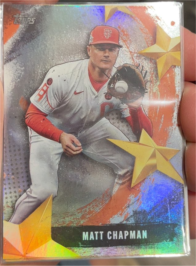 2025 Topps #SMLB-29 Matt Chapman Stars of MLB — front
