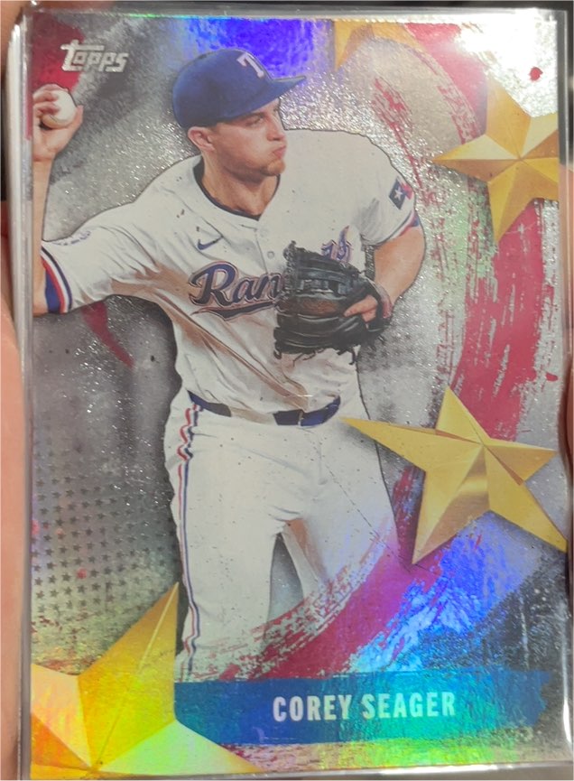 2025 Topps Series 1 Stars of MLB #SMLB-14 Corey Seager — front