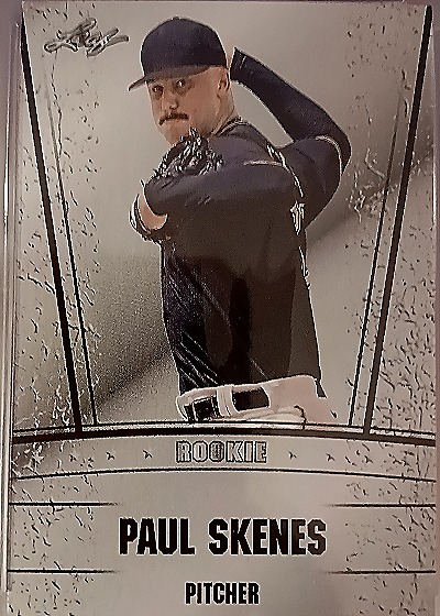 2023 Leaf Draft #RS-68 Paul Skenes — front