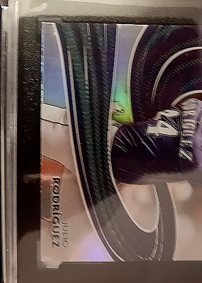 2024 Topps Chrome Strokes Refractor #S-18 Julio Rodriguez — front