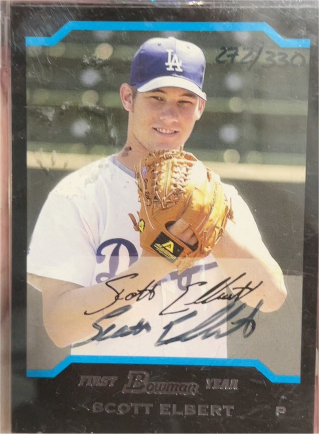 2004 Bowman Draft Picks & Prospects #BDP63 Scott Elbert — front