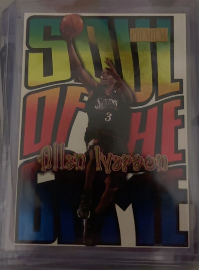 1998 Skybox Premium Soul of the Game # Allen Iverson — front