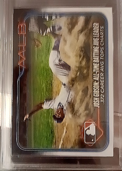 2024 Topps Update #US191 Josh Gibson — front