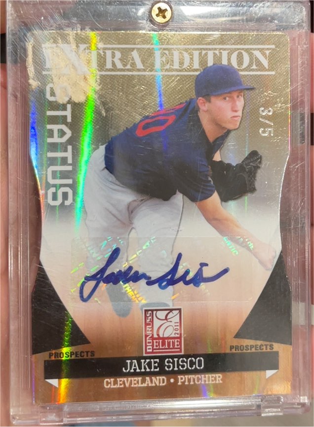 2011 Donruss Elite Extra Edition Status # Jake Sisco — front