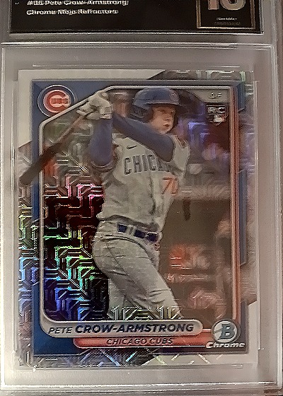 2024 Bowman Chrome #85 Pete Crow-Armstrong — front