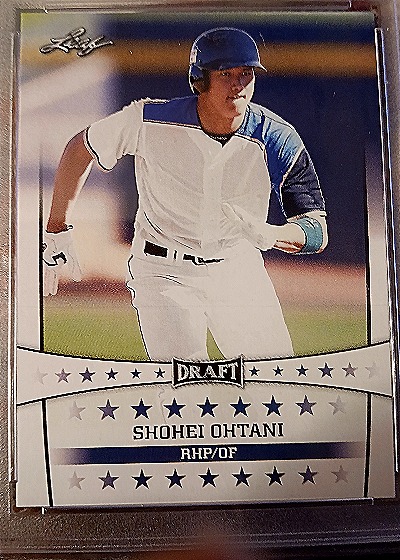2018 Leaf Draft Stars #ST-01 Shohei Ohtani — front