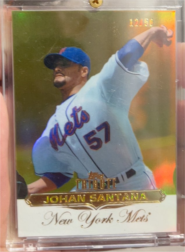2011 Topps Tribute #68 Johan Santana — front