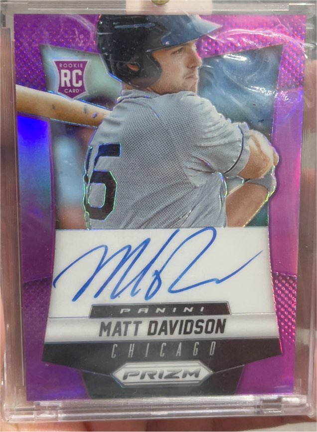 2014 Panini Prizm #MD Matt Davidson — front