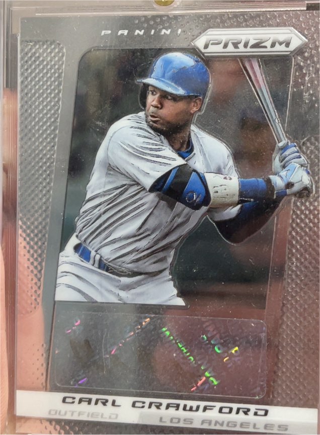 2013 Panini Prizm #CC Carl Crawford — front