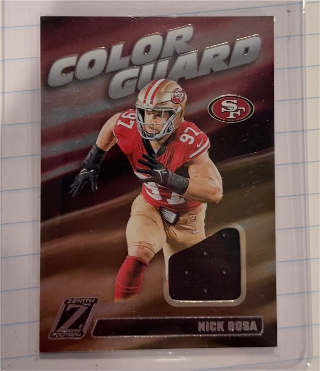 2024 Panini Zenith #CG18 Nick Bosa — front